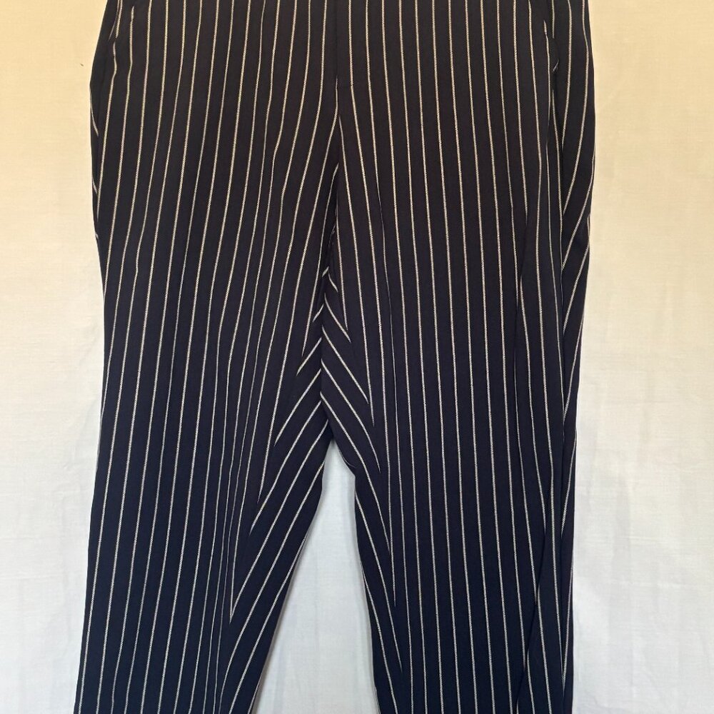 Pull-On Relaxed Taper Studio Luxe Ponte High-Rise Pant